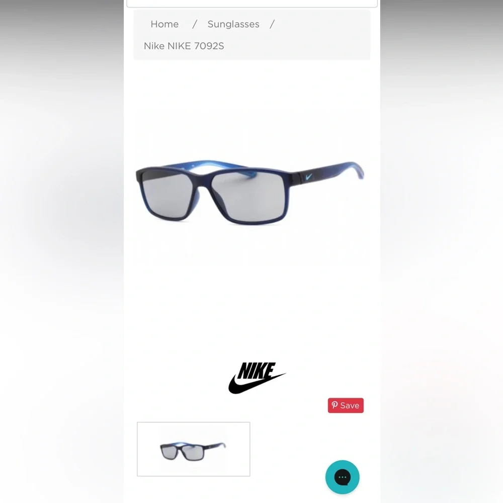 NIKE 7092S Sunglasses - Navy Blue